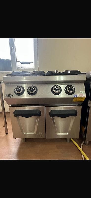 Qaz ilə işləyən soba, Yemək üçün, İşlənmiş
