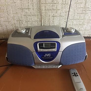 red magic 10: JVC portativ audio sistemi – CD, kaset və FM/AM radio Xüsusiyyətlər — 2
