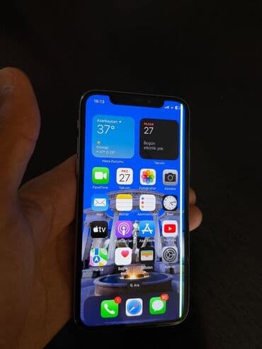 piltələr: IPhone X, 64 GB, Ağ, Zəmanət, Simsiz şarj, Face ID — 6