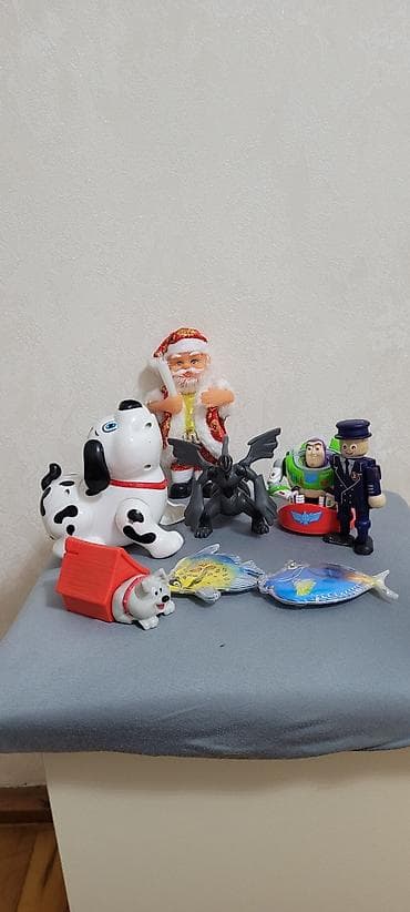 Uşaq oyuncaqları dəsti Tərkib: - Böyük ölçülü ağ-qara dalmatiyalı it