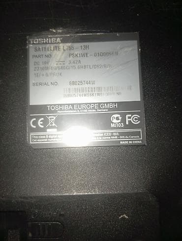 oyuncu laptop ucuz: Toshiba Satellite L755-13H noutbuku (!!!ENDIRIM 70 AZN A kimi duserem) — 3