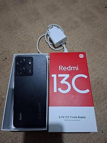 nokia 8800 yeni: Redmi 13C, 128 GB, rəng - Qara — 1