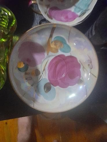 Çay dəsti, rəng - Ağ, Farfor — 4