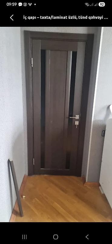 Santexnika: 3 ədəd qapı satılır❗ 3 ü 100 azn 2 otağın ölçüsü 2m10/70 1otağın — 1