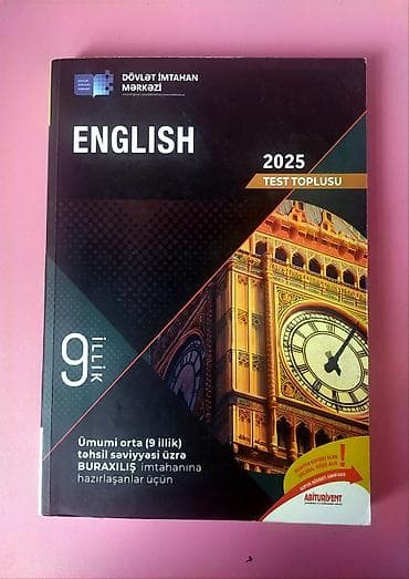 ipg informatika pdf: Məhsul: “English – 2025 Test Toplusu” (DİM) - Nəşriyyat: Dövlət — 1