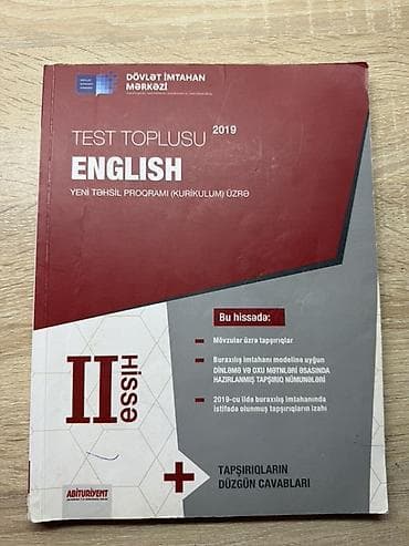 testlər: İngilis dili Testlər 11-ci sinif, DİM, 1-ci hissə, 2023 il — 6