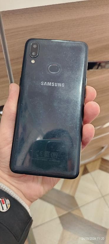 redmi 12 5g: Samsung Galaxy A10s, 32 GB, rəng - Qara, Barmaq izi — 3