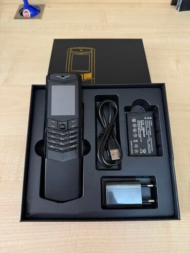 Vertu Signature Touch, 4 GB, rəng - Qara, Düyməli, İki sim kartlı