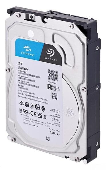 HDD Seagate SKYHAWK 6TB Şəhər: Bakı Malın tipi: Sərt disklər (HDD