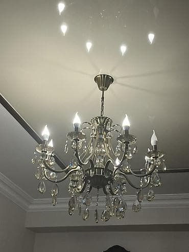 lyustralar: Çılçıraq, 8 lampa, Metal — 1