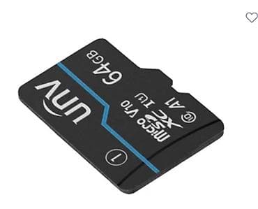 antik kamera: Yaddaş karları satışı. UNV microSDXC — 3