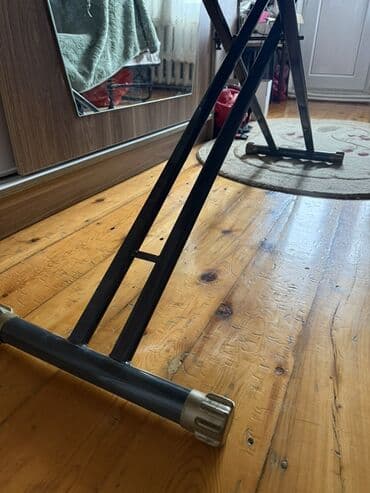 utu masası: Ütü masası - Dayaqlı metal konstruksiya, sabit X-tipli ayaqlar - — 3