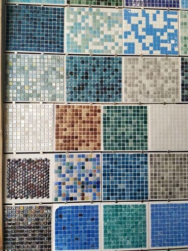 Mozaik kafel kolleksiyası - Material: Şüşə və keramika mozaikalar -