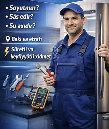 şəkil çəkmək: Soyuducu təmiri və diaqnostika xidməti - Əlamətlər: soyutmur, səs — 1