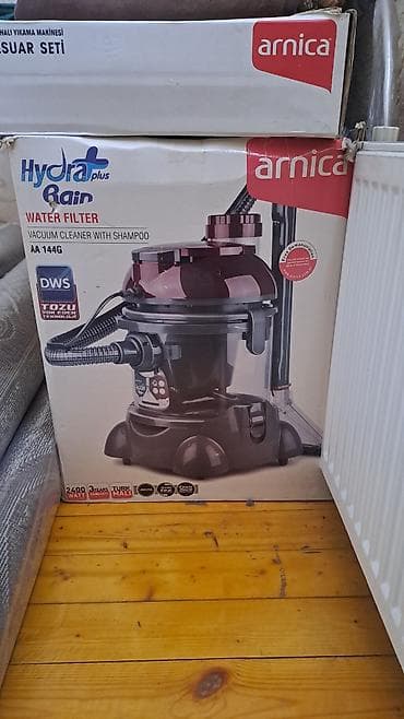 delonghi radia s: Arnica Hydra Plus Rain AA 144G – su filtri ilə tozsoran və şampunlu — 1