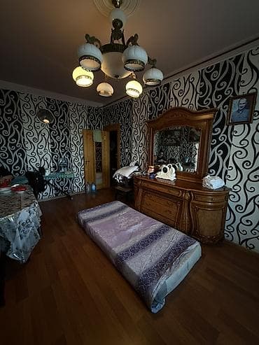 otag: 2otaqlıdan 3 otaqlıya düzəlmə mənzil - geniş zal, iki yataq otağı - — 2