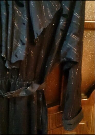 танцевальные группы на свадьбу: Təzə qara zərli şifon don. Razmer M-L. Uzunlugu dizdən aşagı-75 man — 3