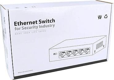 Modemlər və şəbəkə avadanlıqları: Məhsul: Ethernet Switch – Təhlükəsizlik Sənayesi üçün - 5 portlu — 2