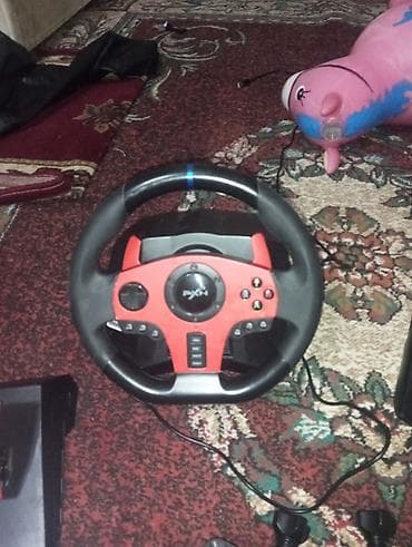 maqintafon kalonka satisi: Oyun sükan dəsti – sükan, 3 pedallı blok və mexaniki sürət qutusu - — 2