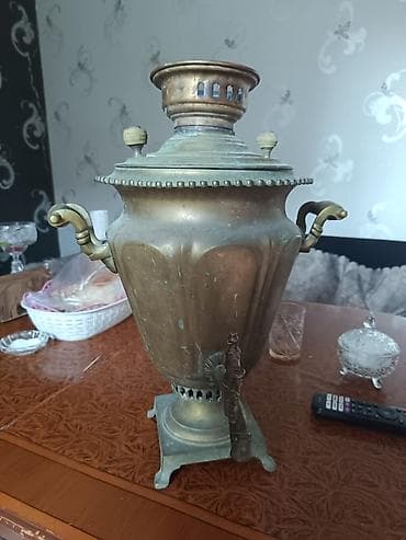 Misin samovar – klassik rus üslubunda antika rus somavari — 2