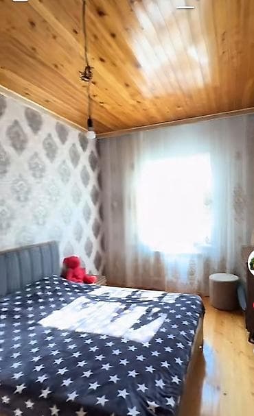 gen: Satılık həyət evi - Plan: girişdə üstü örtülü geniş həyət/seyvan — 6