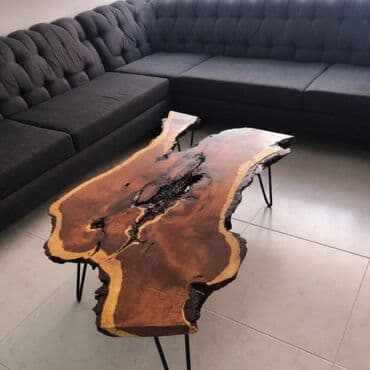 həyət üçün stol: Loft dizaynda istənilən dekor və aksesuar sifarişi yalnız bizdə — 3