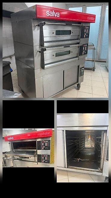 Restoran, kafe avadanlığı: Elektrik soba, Çörək, Şirniyyat üçün, Pizza, İşlənmiş — 1