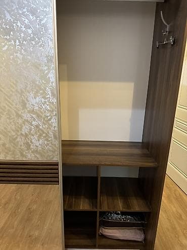 boru: 2 qapılı, Güzgülü, Qəhvəyi, Taxta, Kupe, Düz dolab — 3
