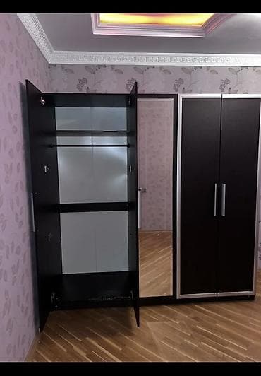 gull: Dörd qapılı paltar şkafı - Material: laminat/MDFlam üslubunda tünd — 3