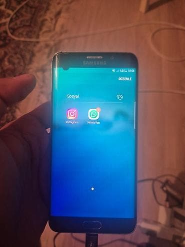 Аудиотехника: Samsung Galaxy Note 5, 32 ГБ, цвет - Черный, Отпечаток пальца — 2