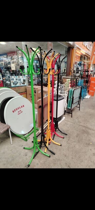 вешалка стойка для одежды напольная в икеа: Metall asılqan — yerə qoyulan model - Material: qalın divarlı metal — 2