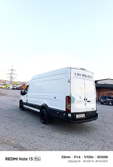 Nəqliyyat: Ford Transit yük furgonu - Korpus: Uzadılmış və hündür damlı, 2 arxa — 3