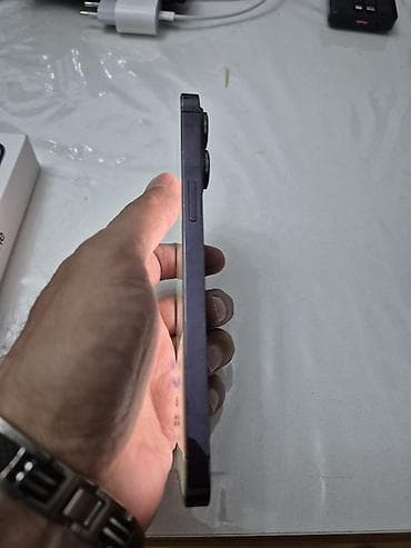 IPhone 14 Pro Max, 128 GB, Mavi, Zəmanət, Simsiz şarj, Face ID — 4