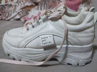 asics onitsuka tiger qadın krossovkaları: Ölçü: 37, rəng - Ağ, İşlənmiş — 3