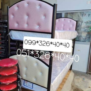 tek çarpayı: Oğlan və qız üçün, Yeni, Çarpayı, Matras ilə, Siyirməsiz — 28