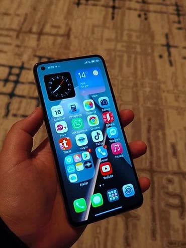 xioami mi 11 lite: Xiaomi 11 Lite, 256 GB, rəng - Ağ, 
 Barmaq izi — 6