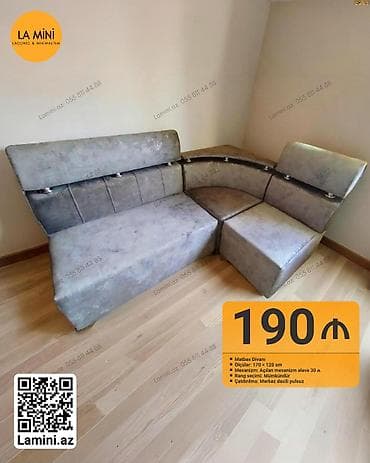 divan ustu ortuk: Künc divan, Açılan, Parça, Şəhərdaxili pulsuz çatdırılma — 1