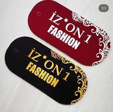 Brend geyim və aksessuarlarınız üçün xüsusi etiket və asqı kartları — 1