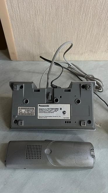 Stasionar telefon Panasonic, Simsiz, İşlənmiş, Ünvandan götürmə, Pulsuz çatdırılma, Ödənişli çatdırılma — 2