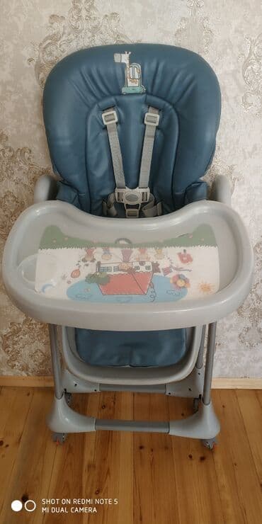 uşaq ucun yemek stolu: Uşaq yemək masası az istifadə olunub əla vəziyyətdədir padnusu çıxır — 1