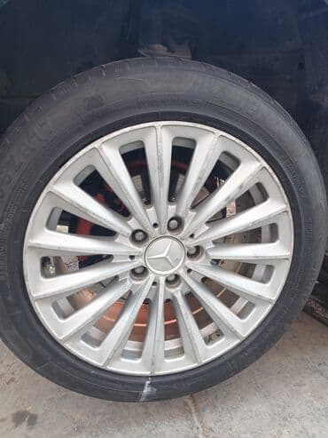 qoşqu mala: Disk təkər Mercedes-Benz 215 / 55 / R 17, 5 Boltlu — 1