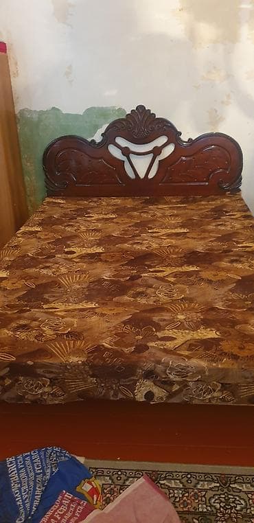 Çarpayılar: İşlənmiş, İkinəfərlik çarpayı, Bazalı, Matrassız, Siyirməsiz — 1