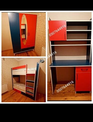 tek yataq: Yataq mebeli yataq desti spalni mebel Yataq otağı mebel dəstləri – — 4