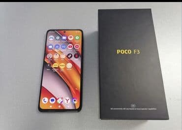 yeni soyducu: Poco F3, 256 GB, rəng - Qara, Barmaq izi — 1