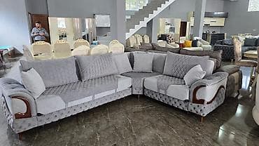 acilan divan: Künc divan, Qonaq otağı üçün, Parça, Bazalı, Açılan, Kitab — 6