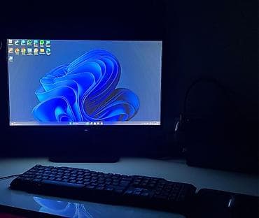 Masaüstü kompüter toplusu - Sistem bloku: ATX/qara korpus, ön paneldə — 1