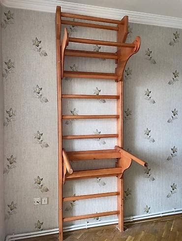 İdman üçün taxta İsveç divarları (turnik-lestənka) - Material