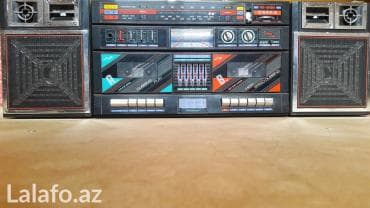 kaset çalar: Qədimi musiqi mərkəzi.Təcili satılır. Zəng eliyib boş-boş suallar — 1