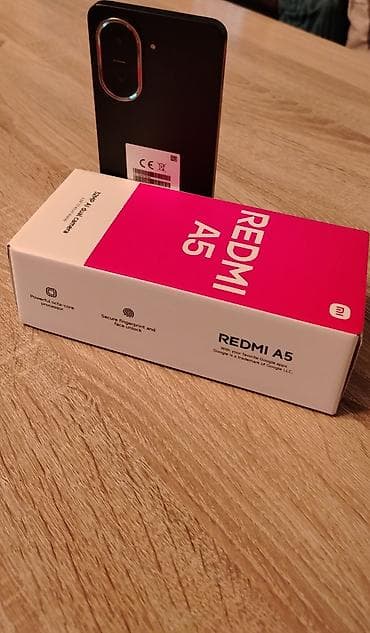 Redmi A5, 128 GB, rəng - Qara, Barmaq izi, Sənədlərlə — 1