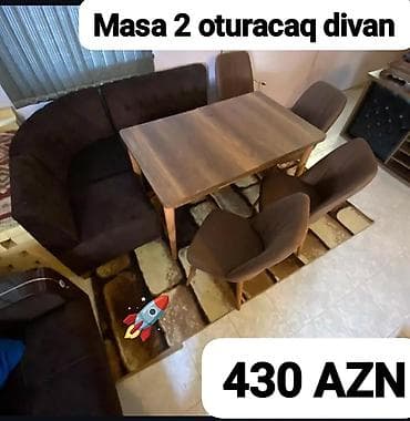 plasmas stol stullar: Künc divan, Mətbəx üçün, Açılmayan — 1